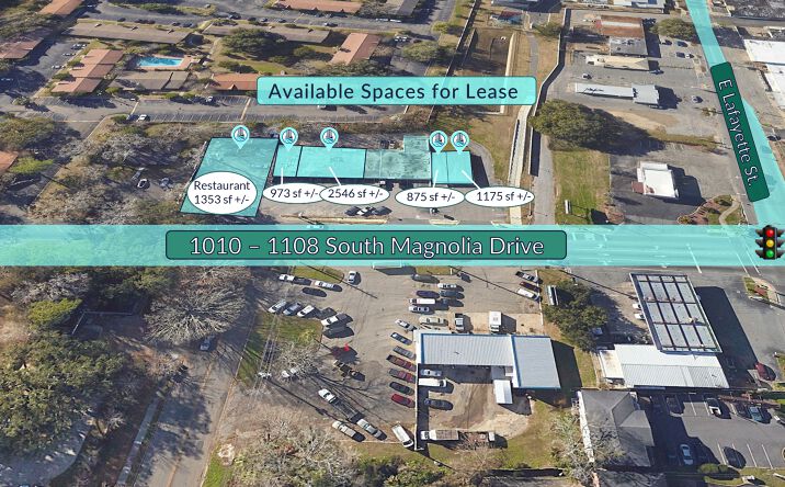 Pictures of Retail property located at 1016 S Magnolia Dr, Tallahassee, FL 32301 for lease - image #1