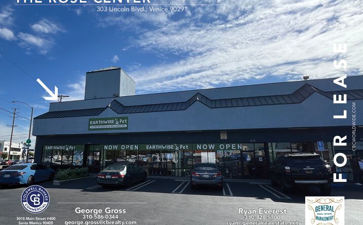 Pictures of Retail, Land property located at 303 Lincoln Blvd , Venice, CA 90291 for lease - image #1