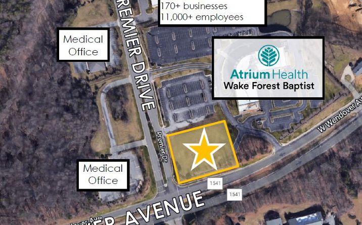 Pictures of Retail, Land property located at 4525 Premier Dr, High Point, NC 27265 for lease - image #1