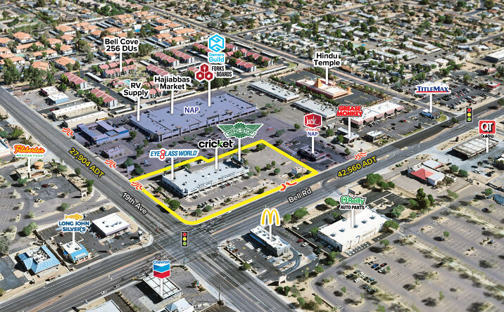 Pictures of Retail property located at 1838 West Bell Road, Phoenix, AZ 85023 for lease - image #1