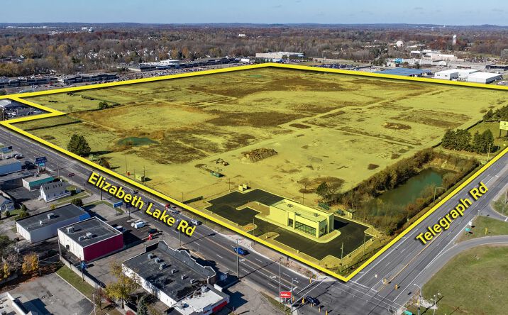 Pictures of Industrial property located at 327 Telegraph Rd, Waterford, MI 48328 for lease - image #1