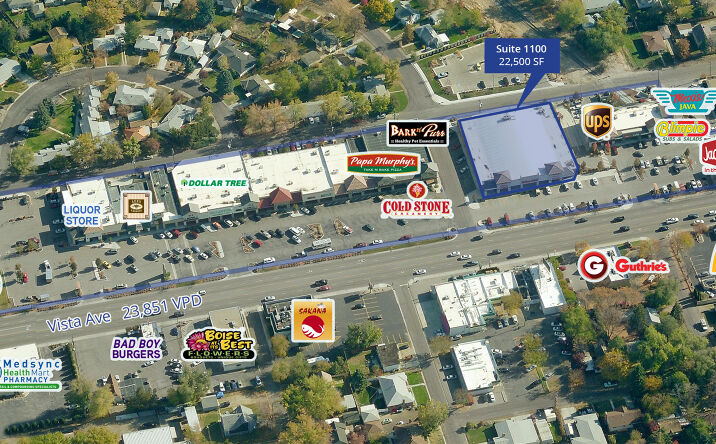 Pictures of Retail property located at 1100 S Vista Ave, Boise, ID 83705 for lease - image #1