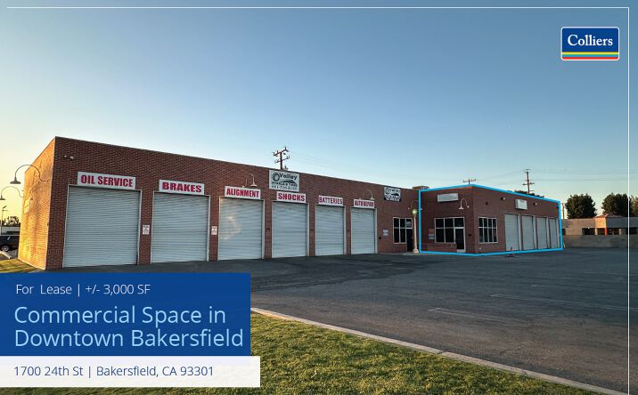 Pictures of Retail, Industrial property located at 1700 24th St, Bakersfield, CA 93301 for lease - image #1