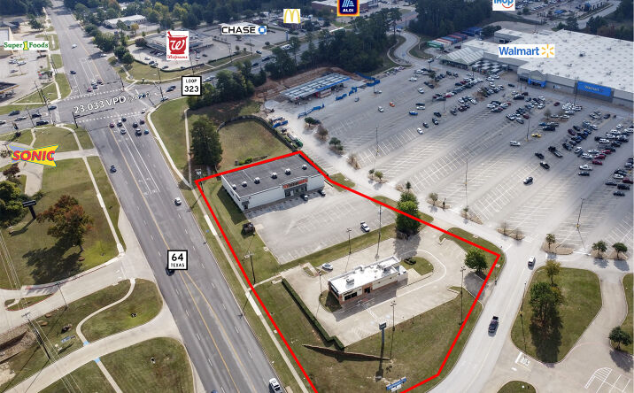 Pictures of Retail, Land property located at 3816 State Hwy 64, Tyler, TX 75702 for lease - image #1
