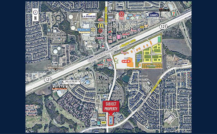 Pictures of Retail, Restaurant property located at Ridgeview Dr, Allen, TX 75013 for lease - image #1