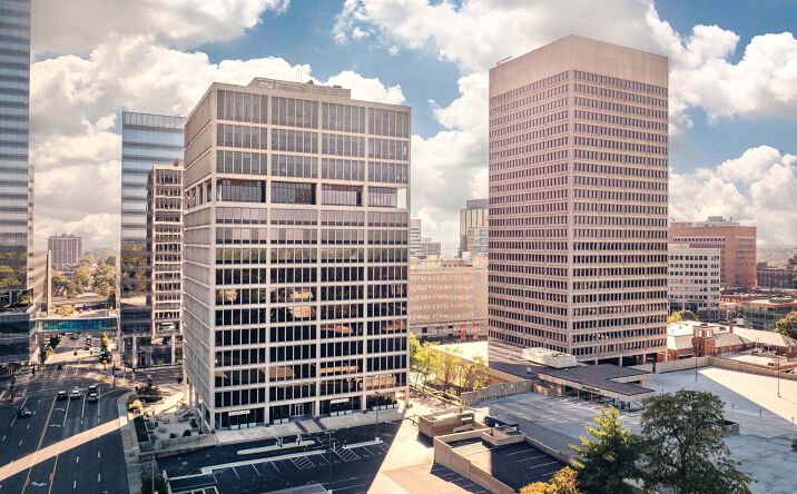 Pictures of Office property located at 7701 & 7733 Forsyth Blvd, St. Louis, MO 63105 for lease - image #1