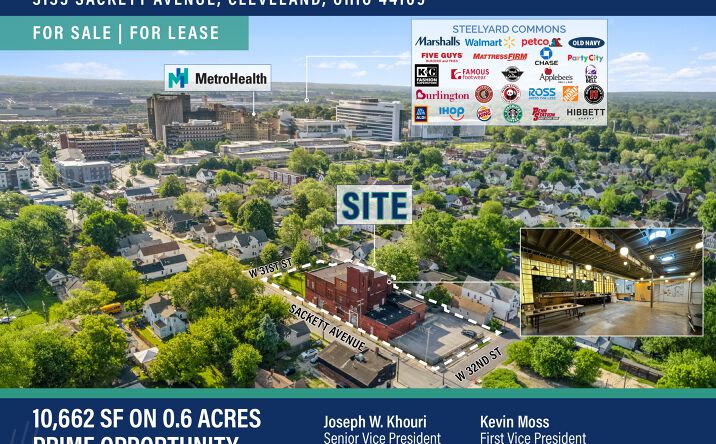 Pictures of Industrial property located at 3135 Sackett Ave, Cleveland, OH 44109 for sales - image #1