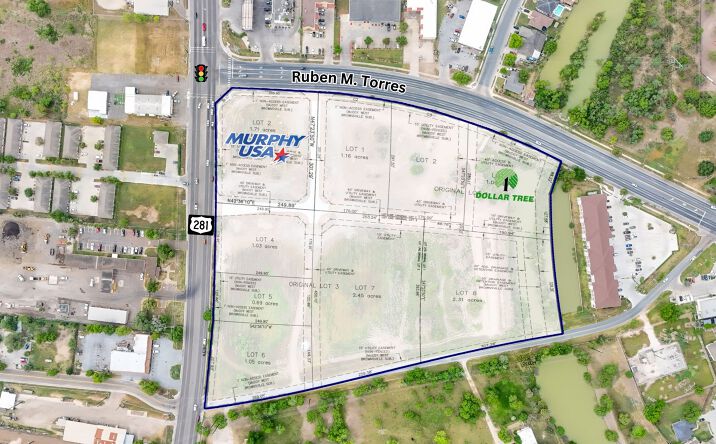 Pictures of Retail, Land property located at NEC of Ruben M Torres Sr Blvd & US-281, Brownsville, TX 78520 for lease - image #1