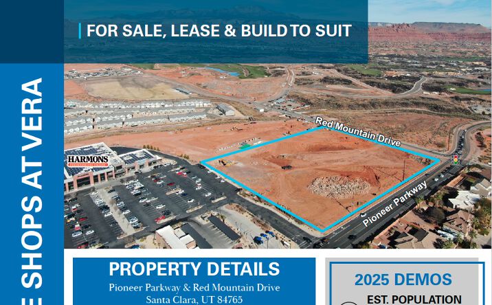Pictures of Retail, Office, Restaurant property located at Pioneer Pkwy, Santa Clara, UT 84765 for lease - image #1