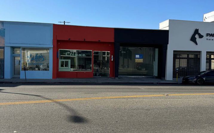 Pictures of Retail property located at 8016 Melrose Ave, Los Angeles, CA 90046 for lease - image #1