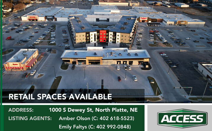 Pictures of Retail property located at 1000 S Dewey St, North Platte, NE 69101 for lease - image #1
