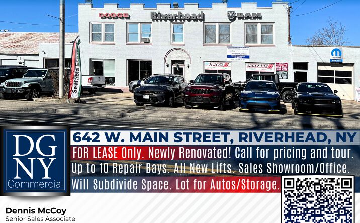Pictures of Retail, Office, Industrial property located at 642 W Main St, Riverhead, NY 11901 for lease - image #1