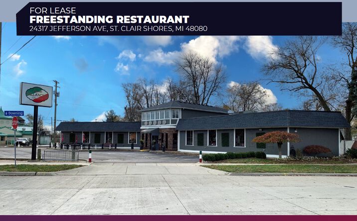 Pictures of Retail, Office, Restaurant property located at 24317 Jefferson Ave, St. Clair Shores, MI 48080 for lease - image #1