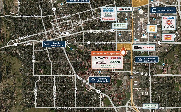 Pictures of Retail property located at 2798 Arapahoe Ave, Boulder, CO 80302 for lease - image #1