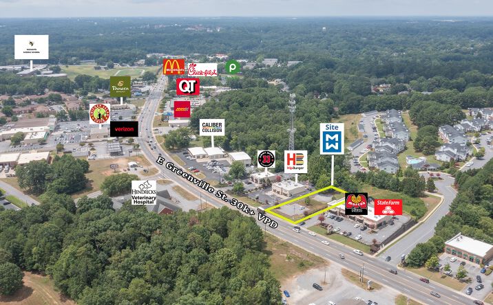 Pictures of Land property located at 1807 E Greenville St, Anderson, SC 29621 for lease - image #1