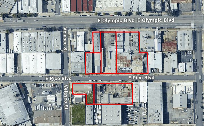 Pictures of Industrial, Land property located at 3412-3420 E Olympic Blvd & 3447-3463 E Pico Blvd, Commerce, CA 90023 for lease - image #1