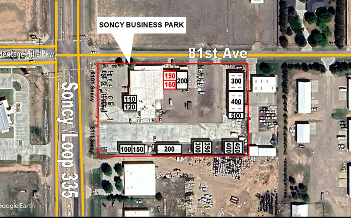 Pictures of Retail, Industrial property located at 8101 - 8111 Soncy S, Amarillo, TX 79119 for lease - image #1
