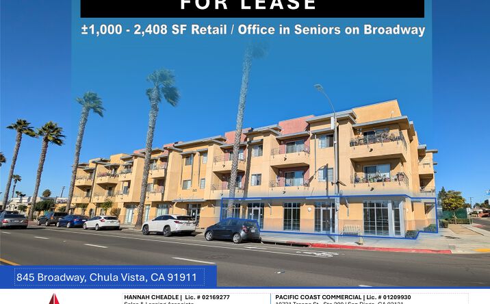 Pictures of Retail, Office property located at 845 Broadway, Chula Vista, CA 91911 for lease - image #1
