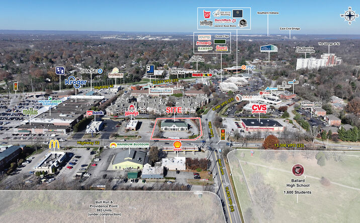 Pictures of Retail, Office property located at 4957 Brownsboro Rd, Louisville, KY 40222 for lease - image #1