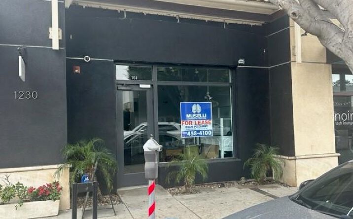Pictures of Retail, Office property located at 1230 Montana Avenue, Unit 104, Santa Monica, CA 90403 for lease - image #1