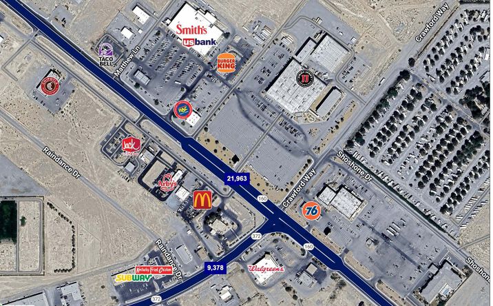 Pictures of Retail, Land, Restaurant property located at 750 NV-160, Pahrump, NV 89048 for lease - image #1