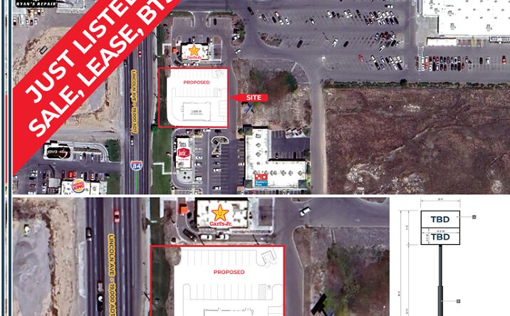 Pictures of Retail, Land, Restaurant property located at S Lincoln Ave, Jerome, ID 83338 for lease - image #1
