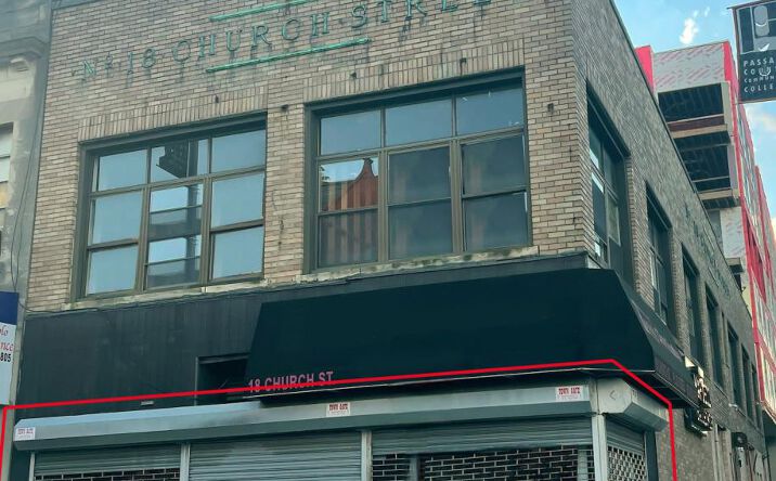 Pictures of Retail, Office, Restaurant property located at 18 Church St, Paterson, NJ 07505 for lease - image #1