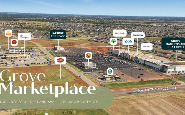 Pictures of Retail property located at NW 178th St & Portland Ave, Oklahoma City, OK 73012 for lease - image #1