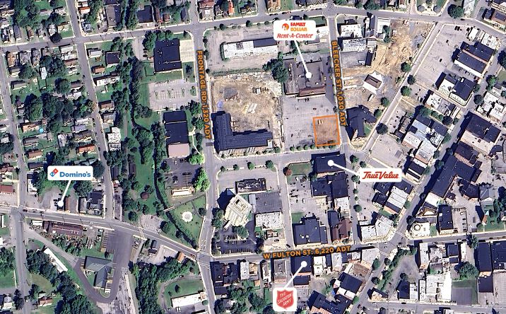 Pictures of Land property located at 46 Church St, Gloversville, NY 12078 for lease - image #1