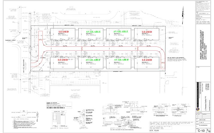 Pictures of Office, Industrial property located at 282 Buc-ee's Blvd, Katy, TX 77494 for lease - image #1