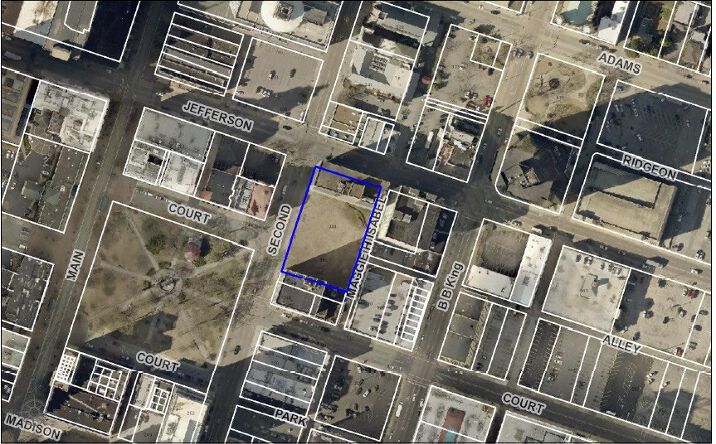 Pictures of Land property located at 60 N 2nd St, Memphis, TN 38103 for lease - image #1