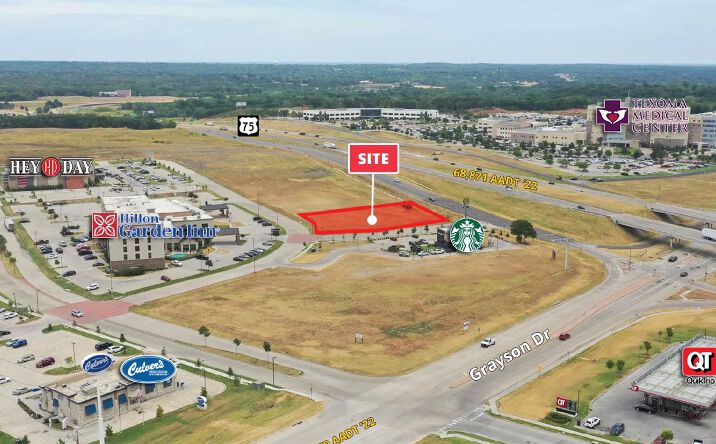 Pictures of Land property located at 5101 Convention Way, Denison, TX 75020 for lease - image #1