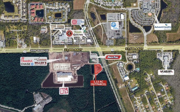 Pictures of Land property located at 4735 Seminole Woods Blvd, Palm Coast, FL 32164 for lease - image #1
