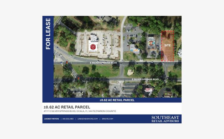 Pictures of Land property located at 4111 E Silver Springs Blvd, Ocala, FL 34470 for lease - image #1
