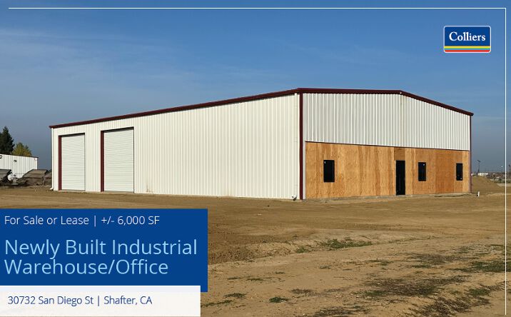 Pictures of Industrial property located at 30732 San Diego St, Shafter, CA 93263 for lease - image #1