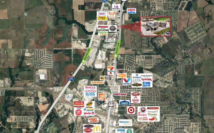 Pictures of Retail, Office property located at 2761 N Hwy 77, Waxahachie, TX 75165 for lease - image #1