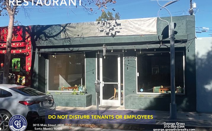 Pictures of Retail property located at 3221 Pico, Santa Monica, CA 90405 for lease - image #1