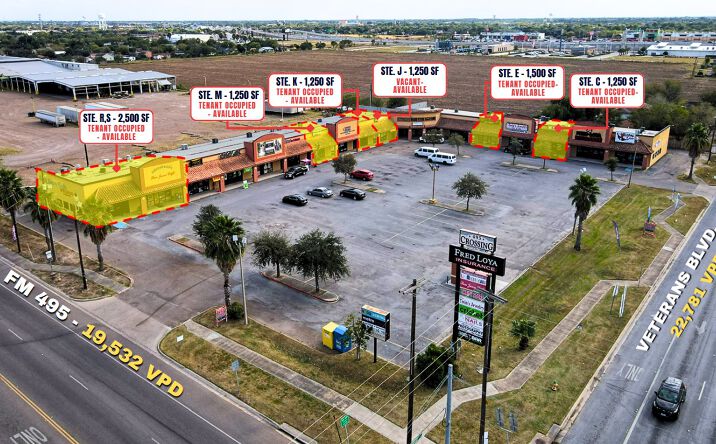 Pictures of Retail, Office property located at 1618 N Veterans Blvd, San Juan, TX 78589 for lease - image #1