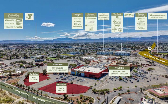 Pictures of Retail, Land property located at 4000 Meadows Ln, Las Vegas, NV 89107 for lease - image #1