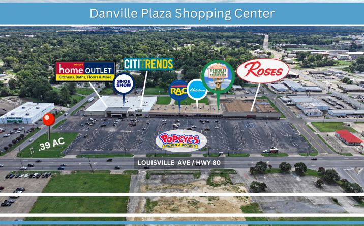 Pictures of Retail, Office, Restaurant property located at 1900 Louisville Ave, Monroe, LA 71201 for lease - image #1