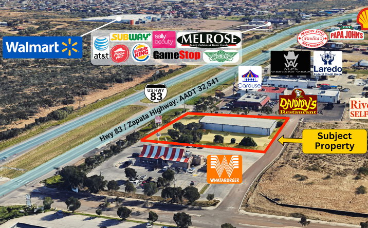 Pictures of Retail, Office, Industrial property located at 4140 US-83, Laredo, TX 78046 for lease - image #1