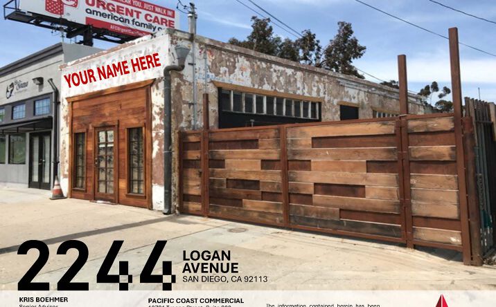 Pictures of Retail property located at 2244 Logan Ave, San Diego, CA 92113 for lease - image #1