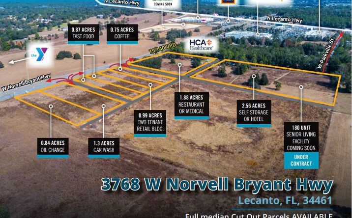 Pictures of Retail property located at 3768 W Norvell Bryant Hwy, Lecanto, FL 34461 for lease - image #1