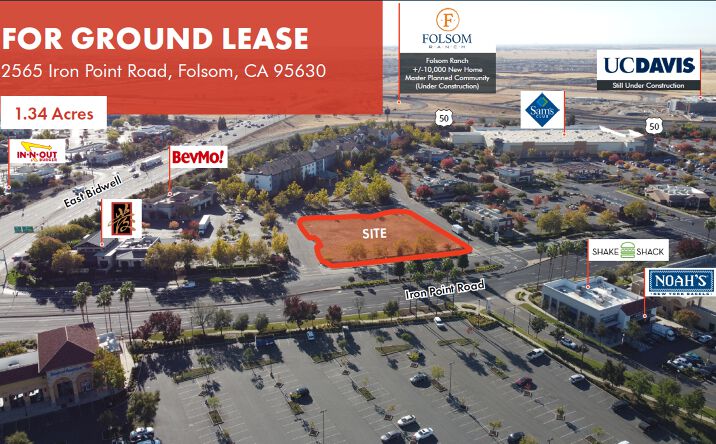 Pictures of Retail, Land property located at 2565 Iron Point Rd, Folsom, CA 95630 for lease - image #1
