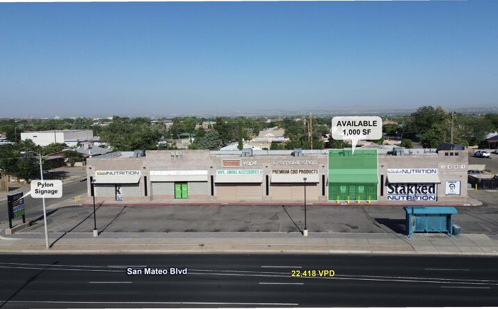 Pictures of Retail property located at 3401 San Mateo Blvd NE, Albuquerque, NM 87110 for lease - image #1