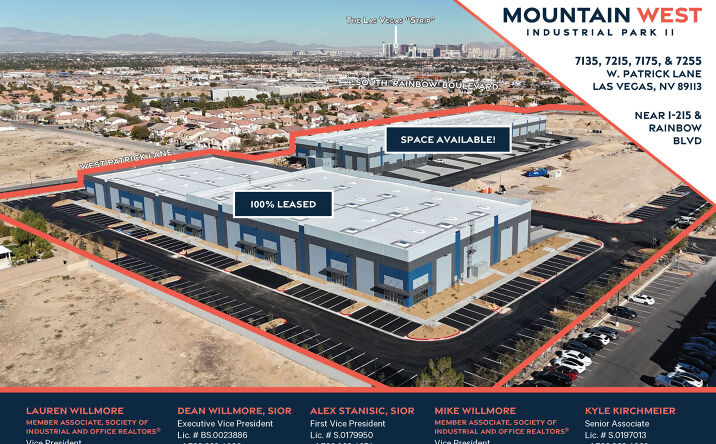 Pictures of Industrial property located at 7255 W Patrick Ln, Las Vegas, NV 89118 for lease - image #1
