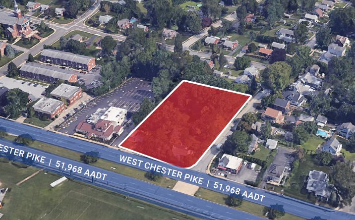 Pictures of Retail, Land, Restaurant property located at 3201 West Chester Pike, Newtown Square, PA 19073 for lease - image #1