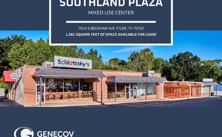 Pictures of Retail property located at 747 S Beckham Ave, Tyler, TX 75701 for lease - image #1