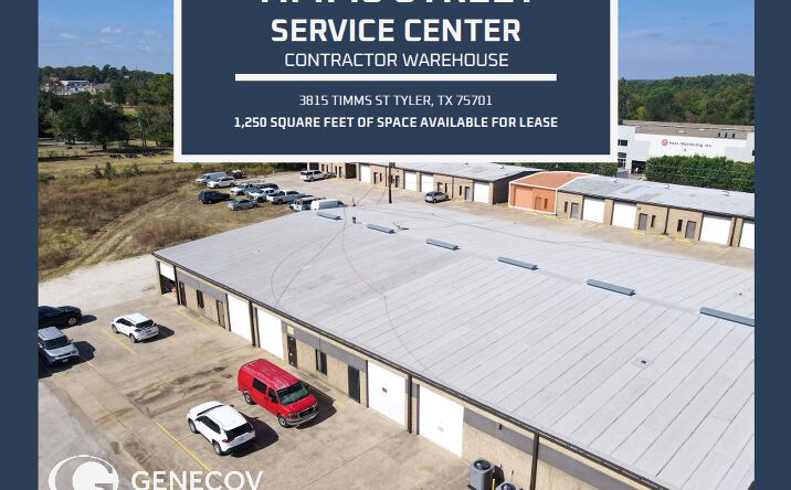 Pictures of Industrial, Special Purpose property located at 3815 Timms St, Tyler, TX 75701 for lease - image #1