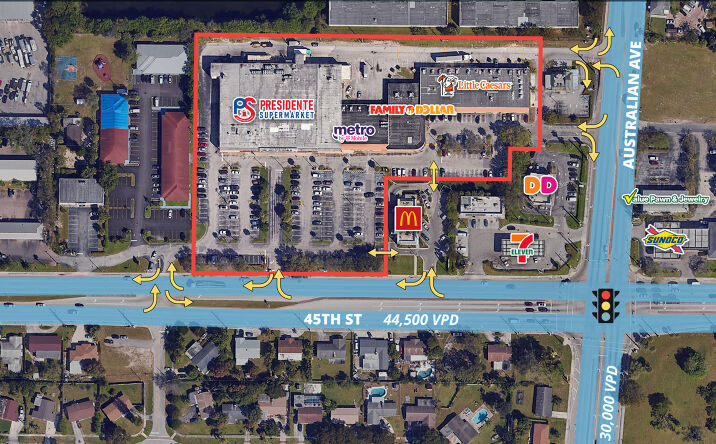 Pictures of Retail property located at 1225 45th St, Mangonia Park, FL 33407 for lease - image #1
